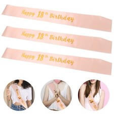  3 Pcs Decoration Anniversaire Décoration Fete Fête D'anniversaire