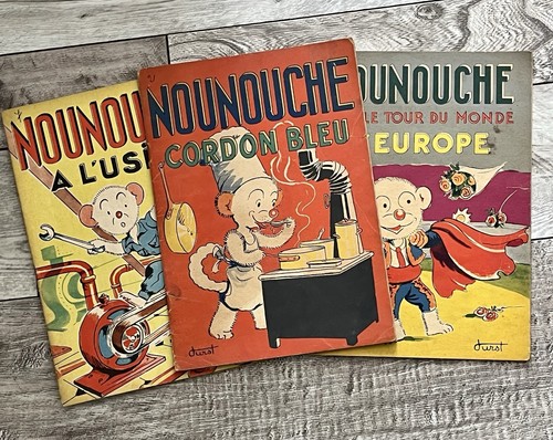 Livre ancien enfant nounouche - ancien,