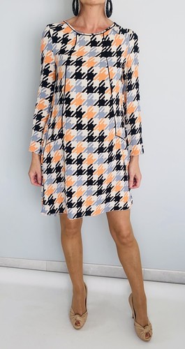 Robe fluide pied coq - pied,