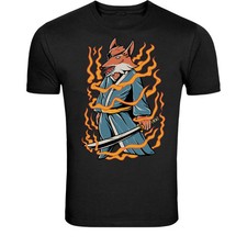 Samurai Fox Warrior T-Shirt -