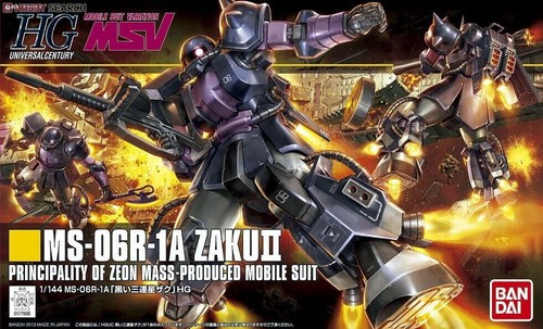 Bandai gundam 06r - hg, ms-06r-1a