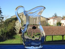 Pichet broc a eau en cristal