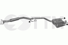 Ligne D'échappement Silencieux+ pour MERCEDES C200 - W202 2.0 D 75cV 1993-1996