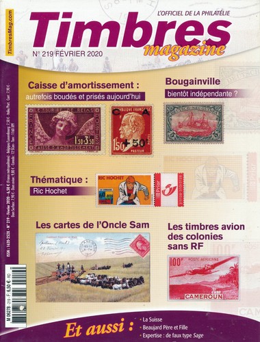 Timbres magazine 219 - timbres,