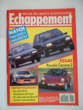 ECHAPPEMENT N°253 11/1989 205 GTI 1.9 MAZDA 323GT CARRERA 2 R5 ALPINE L.GUITTENY