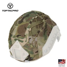 TOPTACPRO Housse de casque tactique pour FAST Original Multi-camo Headwear