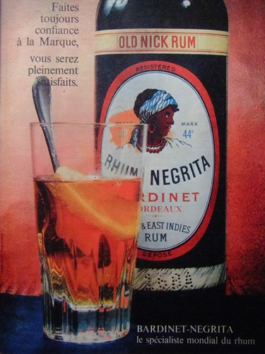 Publicité 1960 rhum bardinet - publicitÉ,