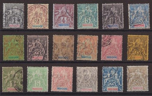 Timbres colonie francaise - timbres,