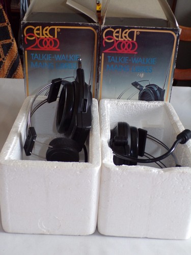 Talkie walkie mains libres - walkie,