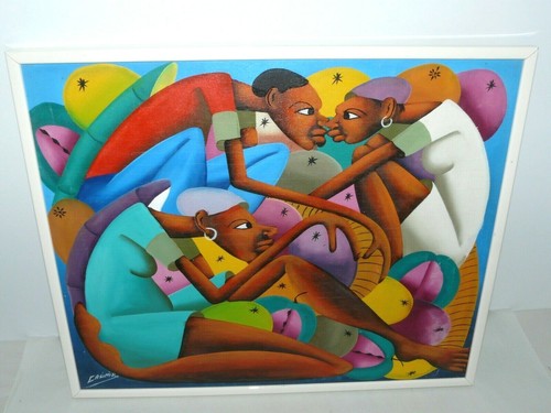 Tableau huile sur toile - huile,