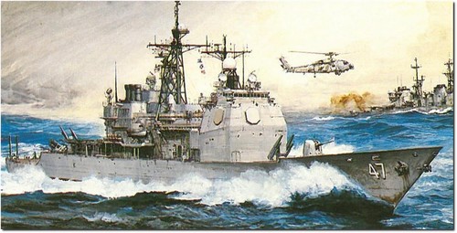 350 american guided missile - 1/350,