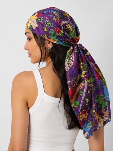 Bandanas frida khalo violet - 6,