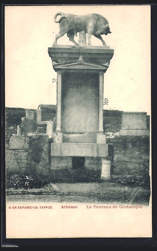 Athènes taureau de - athènes,,