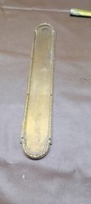 plaque de propreté en bronze