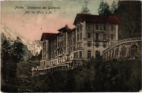 Cpa piotta del gottardo - cpa,