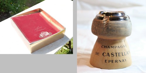 Lot champagne boite louis - champagne,