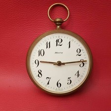 Horloge de bureau gousset à poser - mécanique - vintage - Blessing West Germany