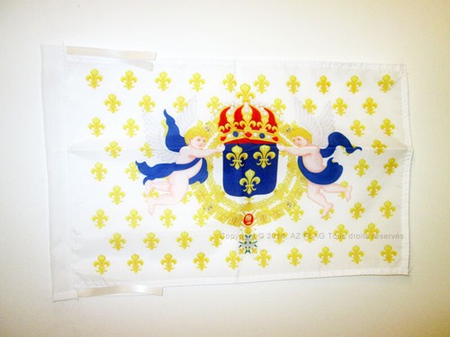 Drapeau royaume france - drapeau, c?ur