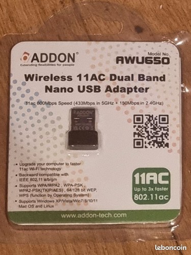 Clé usb nano addon - usb,