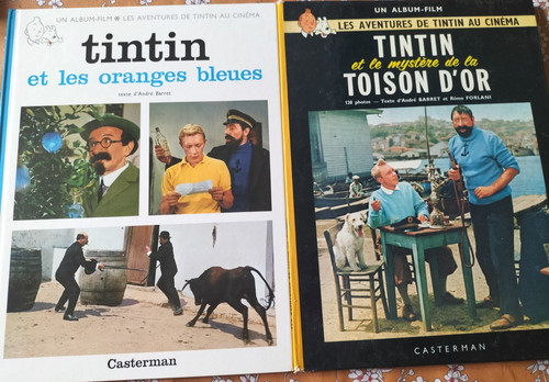 Lot tintin les - les, oranges