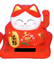 Maneki Neko solaire N6 L X H
