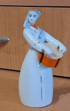 Soldat de l'armée rouge soviétique batteur musicien URSS porcelaine russe ukr...