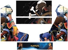 Stickers bartop Albator Autocollant borne d'arcade