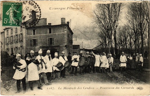 Cpa mercredi des - le, cendres