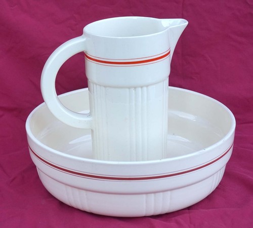 Art deco service toilette - art,