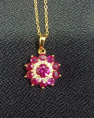 Collier mariée pendentif - de,