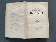 Livre ancien Le lieutenant Bonnet Hector Malot 1888
