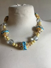 Collier pâte de verre 5