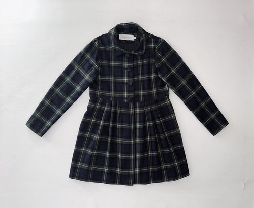 Manteau écossais laine - manteau, en