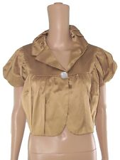 Veste femme beige Calvin Klein taille 42 fabriquée en Italie élégante blazer ...