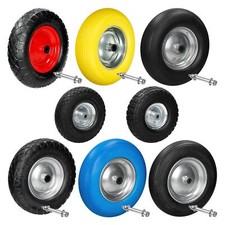 Roue de brouette pneumatique gonflable / caoutchouc plein 4.80/4.00-8 au choix