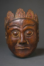 Masque plastron - Himalaya - Népal ou Tibet XIXème siècle