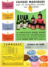 Publicité ancienne caisses