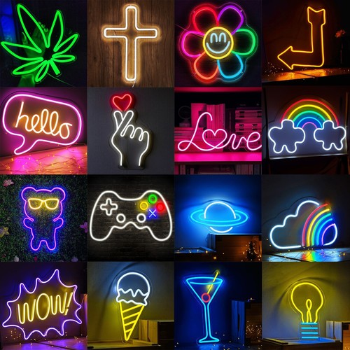 Panneau led néon - panneau, usb