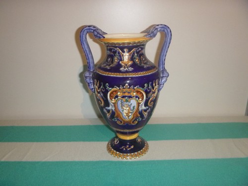 Beau vase anse faience - beau, a