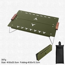 Table de camping pliable en