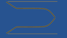 SUZUKI GT750 GAS TANK DECALS STRIPES SUZUKI GT750 1976