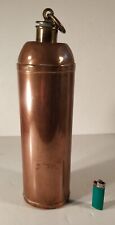 gourde thermos militaire officier bottle cuivre