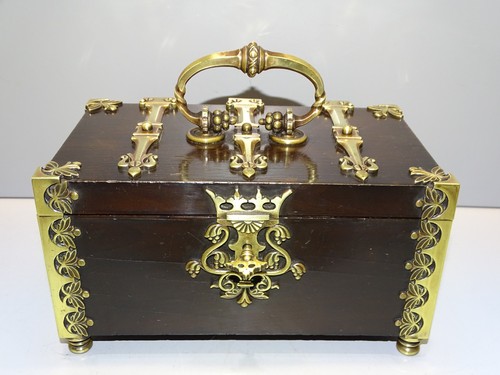 Joli coffret bijoux bois - coffret,