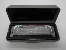 ( 01 ) HARMONICA HOHNER SPECIAL 20 560/20 C GERMANY DANS SON COFFRET