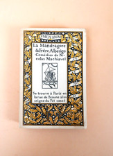 MACHIAVEL, la Mandragore
