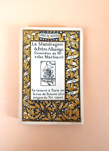 Machiavel mandragore - machiavel,, la
