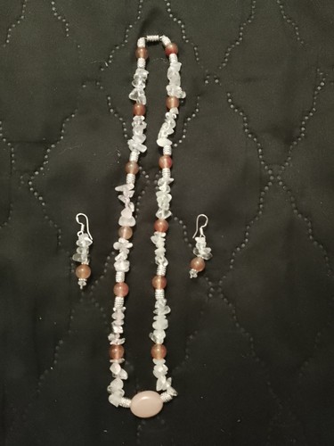 Ensemble collier boucles - ensemble, collier+boucles