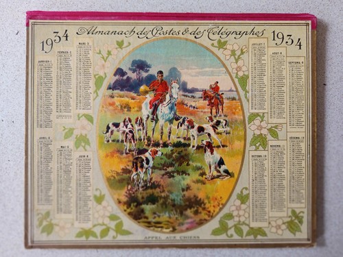 Calendrier postes 1934 - 1934,