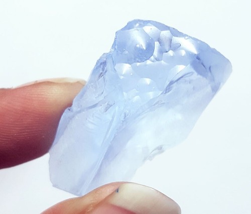Topaze bleue brésilienne - bleue,