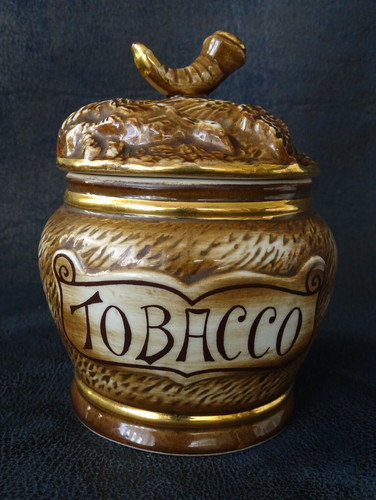 Ancien pot tabac tobacco - à,